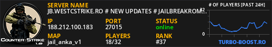 JB.WESTCSTRIKE.RO # NEW UPDATES # JAILBREAKROMANIA.RO