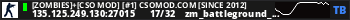[ZOMBIES]+[CSO MOD] [#1] CSOMOD.COM [since 2012]