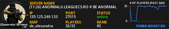 (--:--) ANORMALII.LEAGUECS.RO # BE ANORMAL