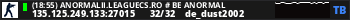 (18:36) ANORMALII.LEAGUECS.RO # BE ANORMAL