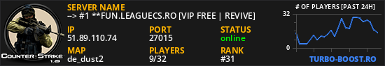--> #1 **FUN.LEAGUECS.RO [VIP FREE | REVIVE]