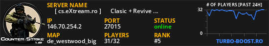 ★   [ cs.eXtream.ro ] ⮞   Clasic + Revive Mode | Free GUN
