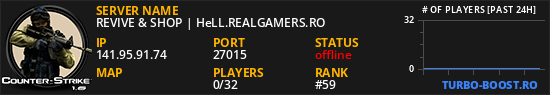 REVIVE & SHOP | HeLL.REALGAMERS.RO