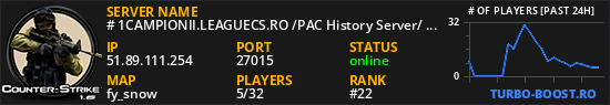 # 1CAMPIONII.LEAGUECS.RO /PAC History Server/ MOD REVIVE