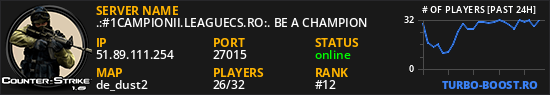 .:#1CAMPIONII.LEAGUECS.RO:. BE A CHAMPION