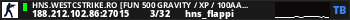 HNS.WESTCSTRIKE.RO [FUN 500 GRAVITY / XP / 100aa]