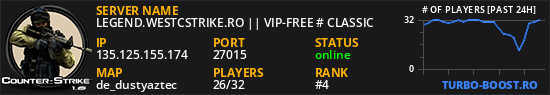 LEGEND.WESTCSTRIKE.RO || VIP-FREE # CLASSIC