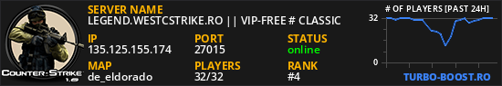 LEGEND.WESTCSTRIKE.RO || VIP-FREE # CLASSIC