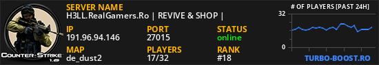 H3LL.RealGamers.Ro | REVIVE & SHOP |