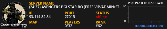 (24:37) AVENGERS.PGLSTAR.RO [FREE VIP/ADMIN/STEAM BONUS]