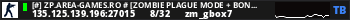 [#] ZP.AREA-GAMES.RO # [ZOMBIE PLAGUE MODE + BONUS BOX + SYSTEM POWERS + VIP EVENT]