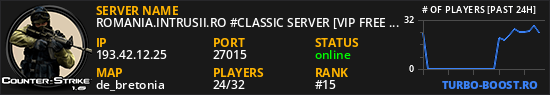 ROMANIA.INTRUSII.RO #CLASSIC SERVER [VIP FREE 23-11]