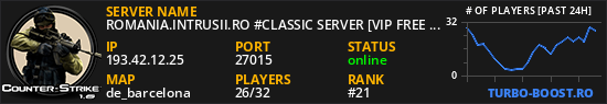 ROMANIA.INTRUSII.RO #CLASSIC SERVER [VIP FREE 23-11]