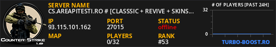 CS.AREAPITESTI.RO # [CLASSSIC + REVIVE + SKINS]