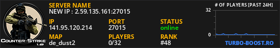 NEW IP : 2.59.135.161:27015