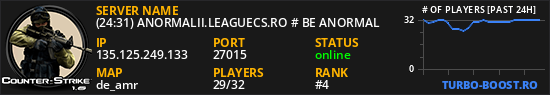 (26:59) ANORMALII.LEAGUECS.RO # BE ANORMAL