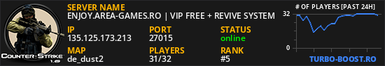 ENJOY.AREA-GAMES.RO | VIP FREE + REVIVE SYSTEM