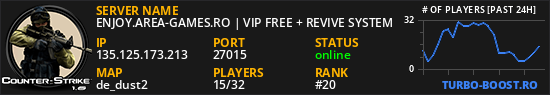 ENJOY.AREA-GAMES.RO | VIP FREE + REVIVE SYSTEM
