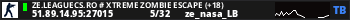 ZE.LeagueCS.Ro # Xtreme Zombie Escape (+18)