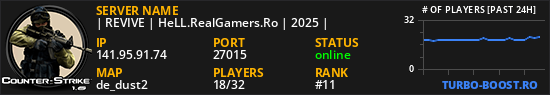 | REVIVE | HeLL.RealGamers.Ro | 2025 |
