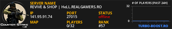 REVIVE & SHOP | HeLL.REALGAMERS.RO