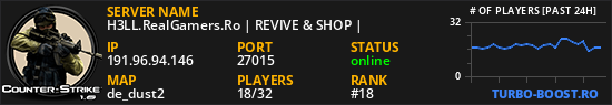 H3LL.RealGamers.Ro | REVIVE & SHOP |