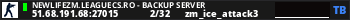 NewLifeZM.LeagueCS.ro - Backup Server