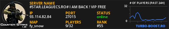#STAR.LEAGUECS.RO# I AM BACK ! VIP FREE