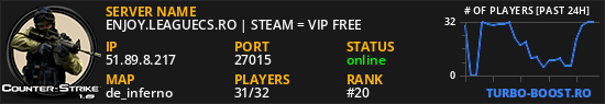 ENJOY.LEAGUECS.RO | STEAM = VIP FREE